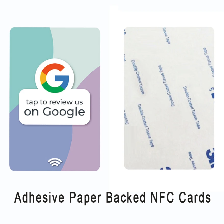 NFC Google Review Cards Android/IPhone Tap URL Writing Social Business Review Cards