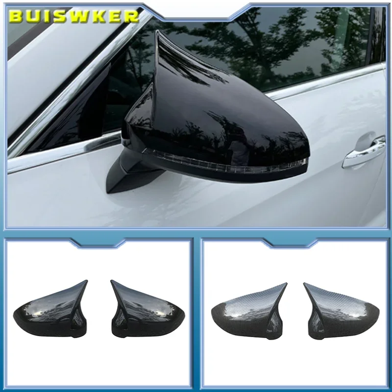 

Carbon Fiber Car Rearview Mirror Covers for AUDI A4 S4 B9 A5 S5 Avant Allroad Quattro 2017-2019