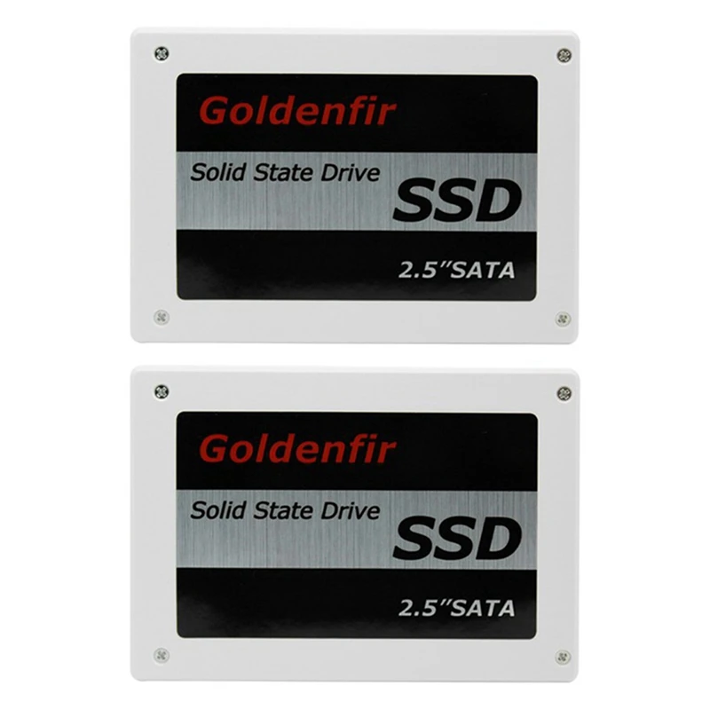 

2X Goldenfir SSD 240GB SSD 2.5 Hard Drive Disk Disc Solid State Disks 2.5Inch Internal SSD