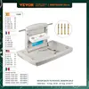 VEVOR Baby Changing Station Commercial Wall Mounted Baby Diaper Changing Table Fold Down Vertical Restrooms Baby Changing Table 1