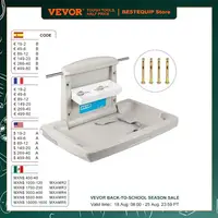 VEVOR Baby Changing Station Commercial Wall Mounted Baby Diaper Changing Table Fold Down Vertical Restrooms Baby Changing Table 1
