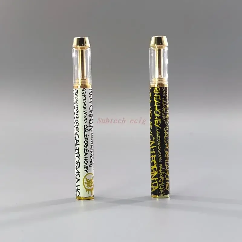 

California Honey Vape Pen E Cigarettes Starter Kit Rechargeable 550mAh Battery 0.8ml Thick Oil Ceramic Coil Cartridges Vaporizer