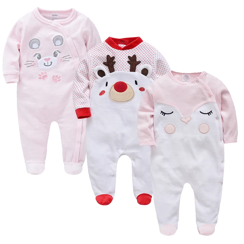 

Kavkas Winter New Baby Clothing Boys Velour Warm Romper Sets Long Sleeve Jumpsuit Kids Playsuit Newborn Boys Free Shipping