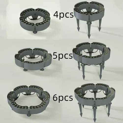 LED 조경 나무 조명 야외 스포트라이트, 고출력 정자 나무 기둥, 정원 조명, AC220V DC24V RGB, 12W, 1 개 4