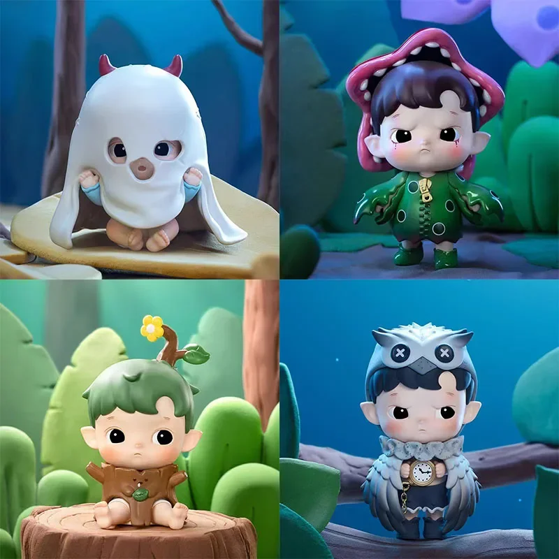 

Оригинальные игрушки, модель Haci Forest Adventure, подтвержденный стиль, милые Аниме фигурки, Подарочная коробка сюрпризов