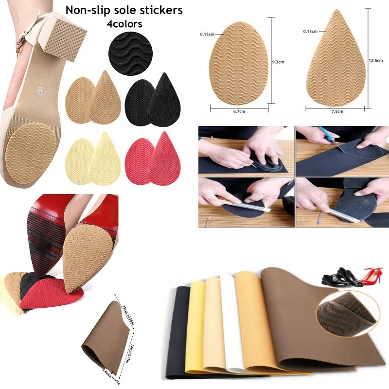 InsoleWearresistantTendonRubberSoleNonslipStickersHighHeels