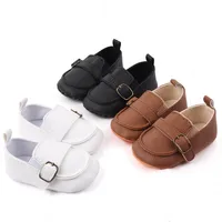 Spring Summer Baby First Step Shoes Newborn 0 to 3 6 9 12 18 Months Unisex Infant Boy Girl Shoes Brown Black Toddler Prewalkers 1
