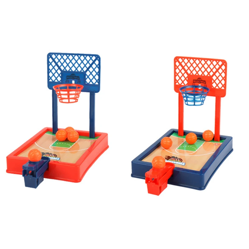 Mini Shooting Machine Party For Kids Adults Easy to Assemble Desktop Board Game Basketball Finger Table Interactive Sport Games