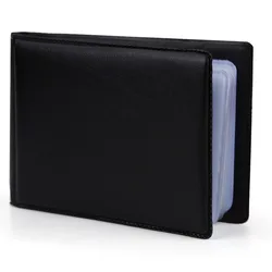 Vintage PU Leather Card Holder and Organizer (40 slot)