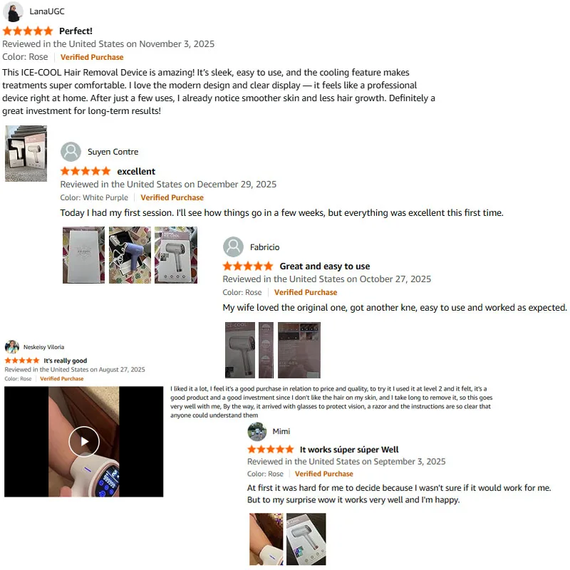 Ipl Laser Hair Removal Device For Face And Body With Ice Cooling_voghion.com