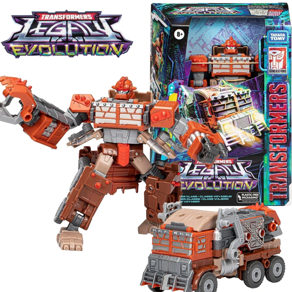 In Magazzino Transformers Legacy Evolution Trashmaster Action Figure Model Toy Collection Hobby Gift