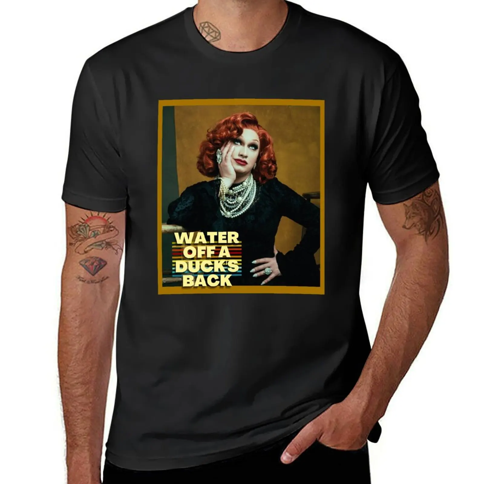 

Water Off a Duck's Back (Jinkx Monsoon) T-Shirt blanks tees mens plain t shirts