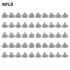 50pcs/set Shower Head Nozzles Replacement Part Spray Silicone Universal Water Outlet Liquid Soap Dispensers Tool Accessories 3