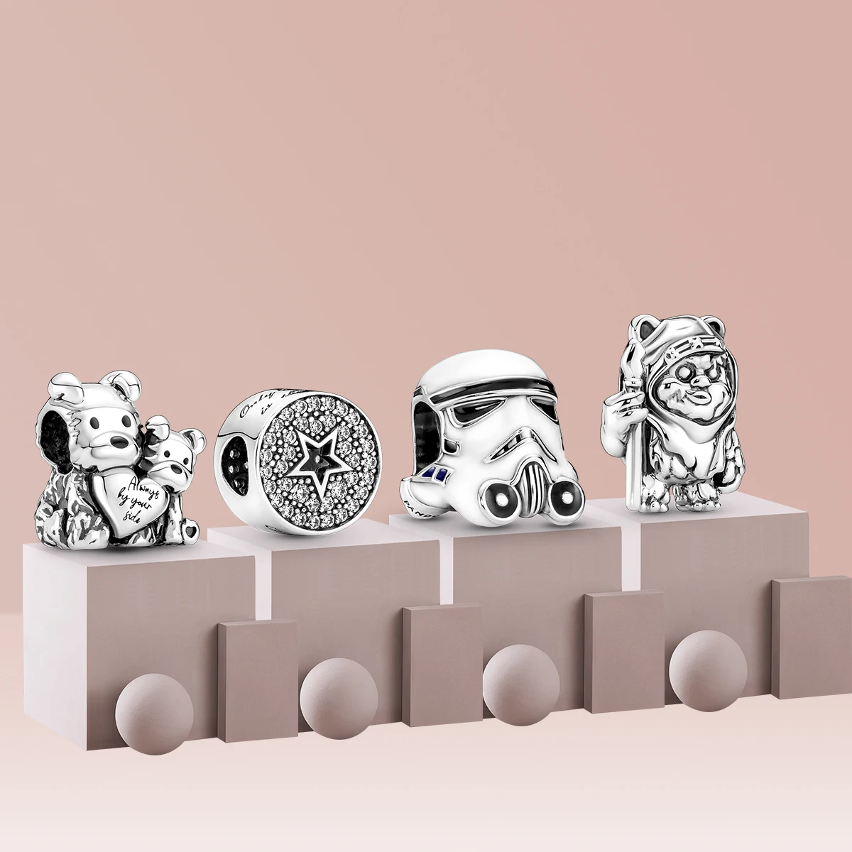 Suitable for original Pandora Pendant Bracelet diy2022 New Fashion Pendant DIY beads for women, boys and girls classic fashion