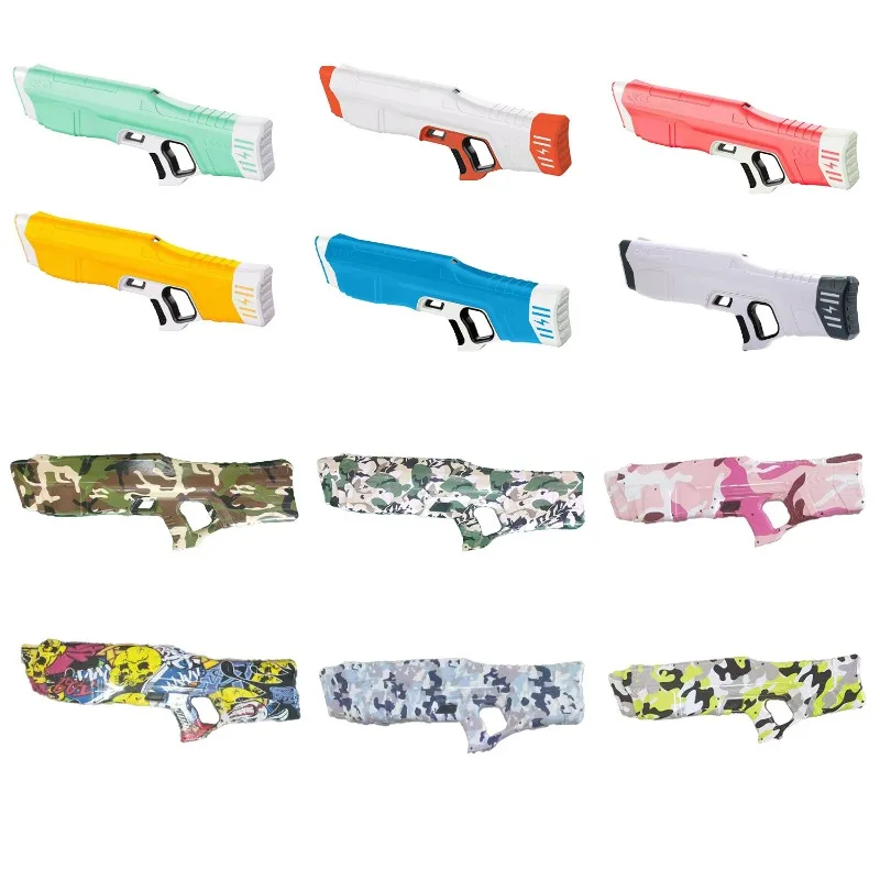 Hot Selling Electric Water Gun for Boys' Toys High-pressure Powerful Automatic Water Absorption Continuous Spraying
