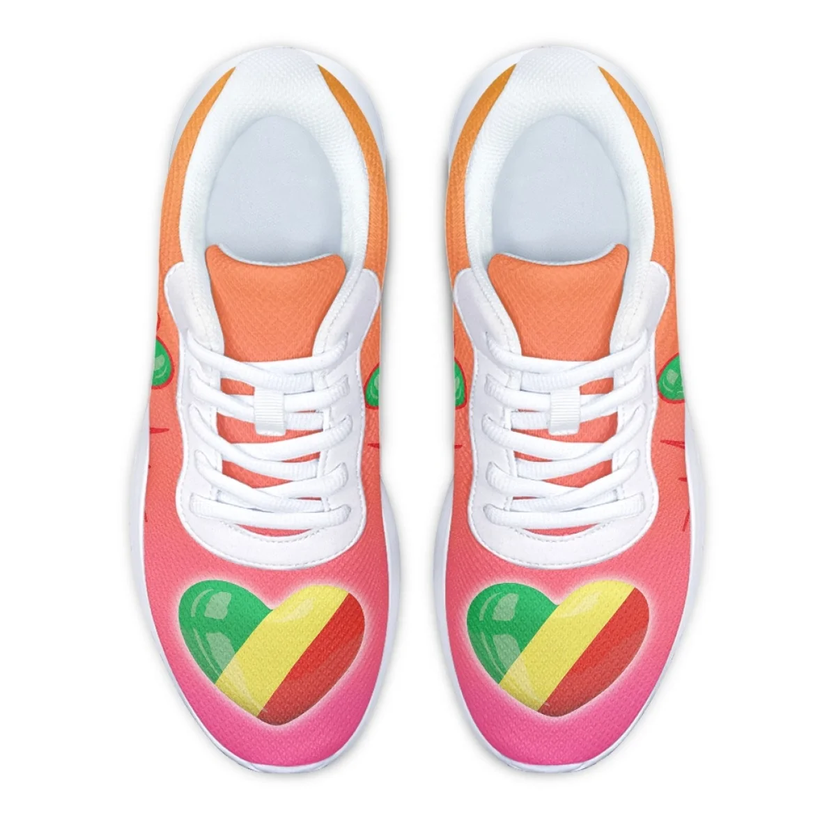 Congo Flag Pattern Cozy Flat Shoes Women Autumn Outdoor Sneakers Teen Casual Shoes Wear-Resistant Gym Tennis Shoe Zapatos Mujer