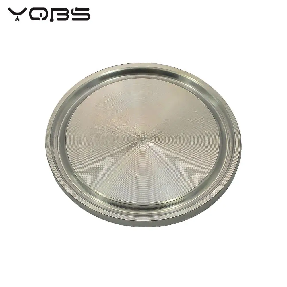 YQBS Sanitary End Cap Blanking Plate Tri Clamp Ferrule Flange Stainless Steel SUS SS 304 Blanking Plate blanking plate