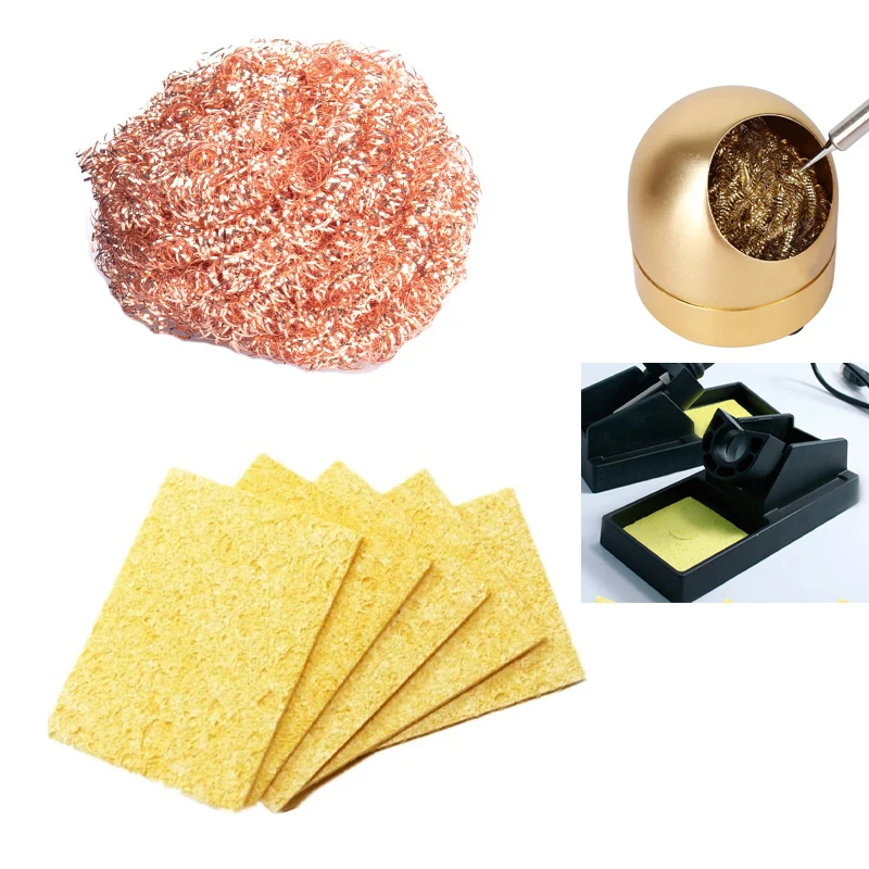 5/10/20pcs Cleaning Sponge Solder Iron Tip Cleaner for Soldering Irons soldering iron cleaner soldering iron tip cleaner