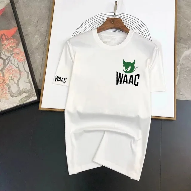 T-shirt de golf de luxe graphique en coton oversize pour hommes et femmes, marque de luxe rétro décontractée, coupe ample, manches courtes, idéal pour l'été 1