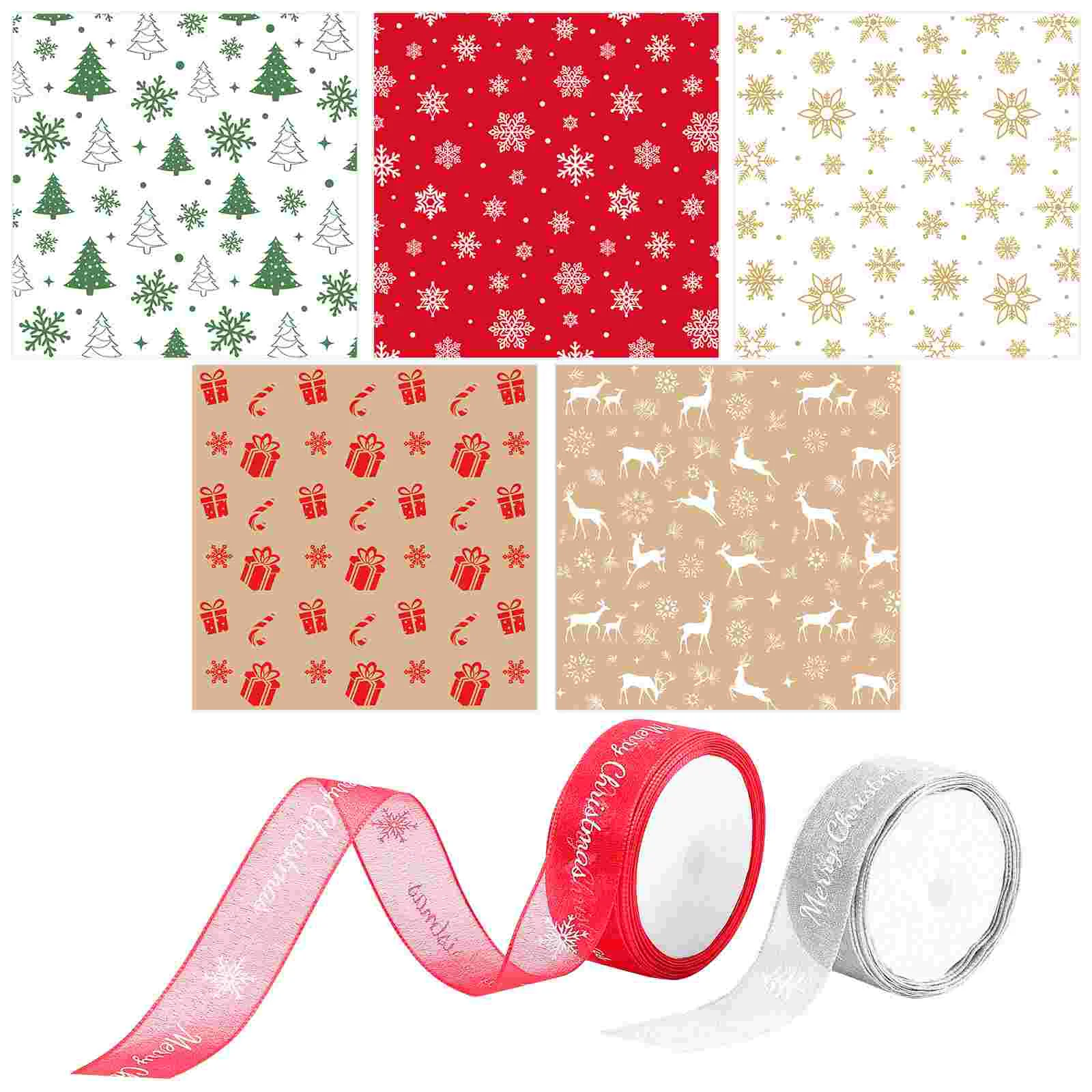 

Copy Paper Christmas Gift Wrapping Xmas Wrapper Set Packing for Sydney Wrappers Wraps