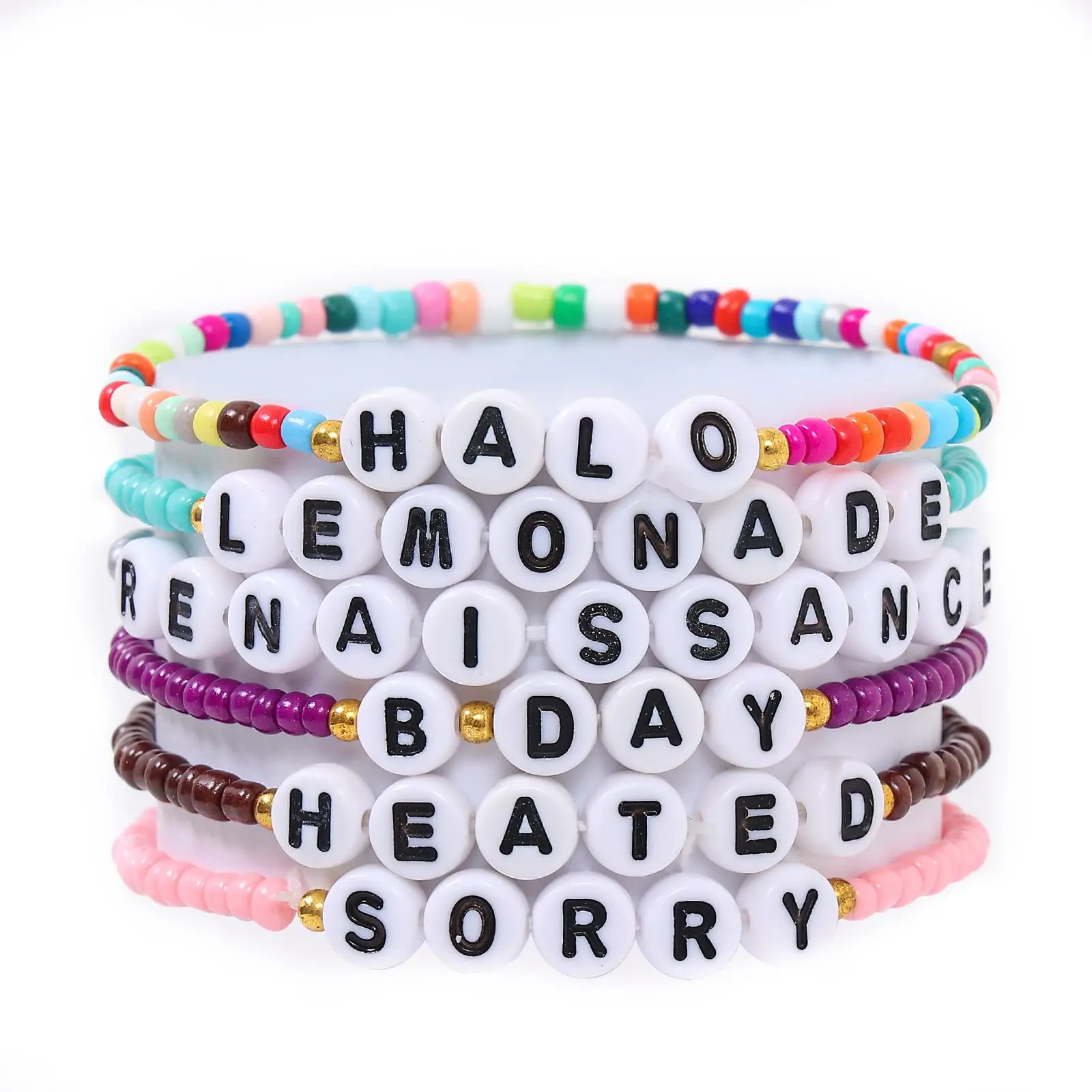 

Renaissance World Tour Bracelets Queen Bey Concert Bracelet B'Day Lemonade Inspired Bracelet Queen Bee Gift for Renaissance