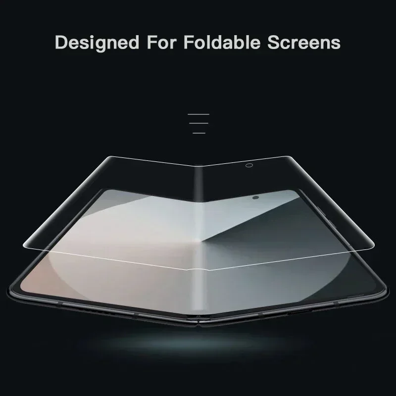 Premium Hydrogel Soft TPU Film Full Body Screen Protector with Inner and Outer Hinge Coverage