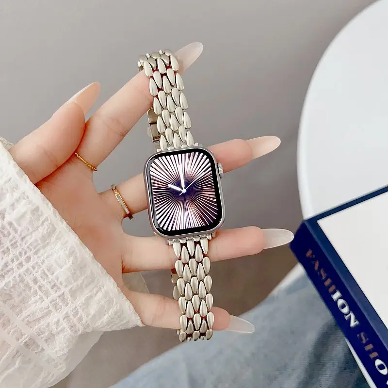 Luxury Metal Watch Strap Replacement Bracelet