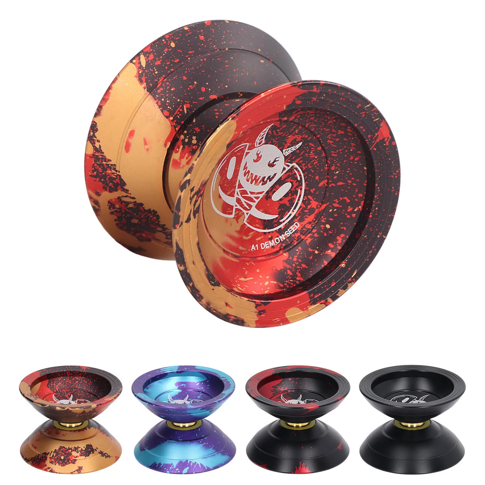 Children Yo Yo Toy 2 Rotate Modes String Trick Decompression Unresponsive Yoyo Bearing Ball