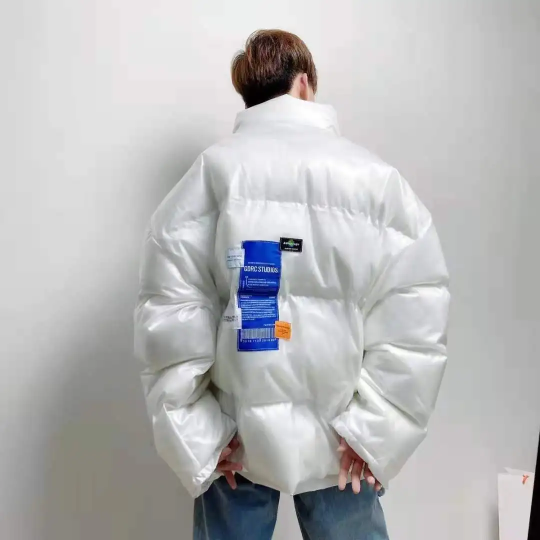 New Winter Men's Super Hot Jacket Hip Hop Cotton-padded Jacket Puff Coat Warm Overcoat Snowcoat