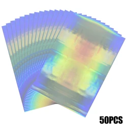 Holographic Toner Reactive Foil Sheets for DIY Card Crafting - 50 Pack (15)