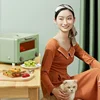 8 Functions Steam Toaster Oven 10L Mini Oven Toaster Kitchen Countertop Steam Heater Oven Toaster 4