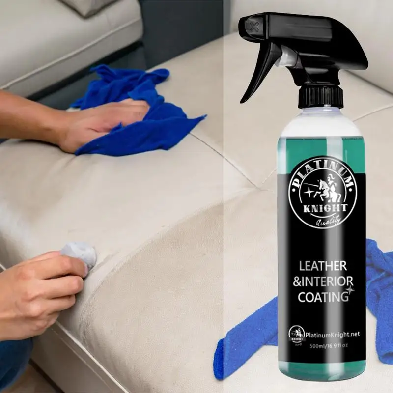 Leather Cleaner For Car Interior Car Refurbishment Cleaning Agent 500ml  Leather Conditioner Supplies Refurbishment Agent