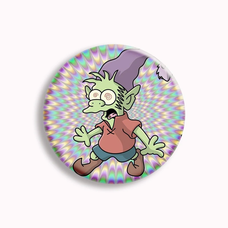 HUUiWAA Anime Harz Kugel Ohrringe & Ring Set | Cosplay Schmuck Für Männer