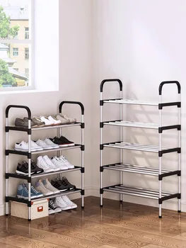 6/7Floor Simple Shoe Rack Multi Layer Dustproof Household Doorstep Shoe Cabinet Storage Space Saving Assembly Of Small Shoe Rack 1