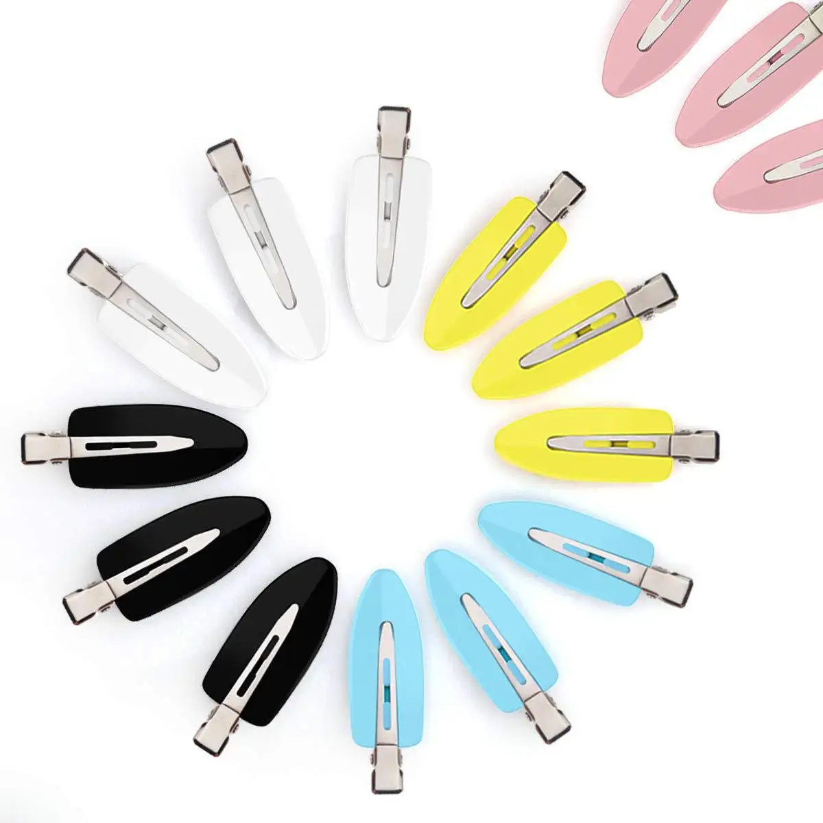 10/4Pcs No Crease Basic Hair Clips For Women Girls Hair Styling Makeup No Bend Hairpins Barrettes Fashion Hair Accessories Set