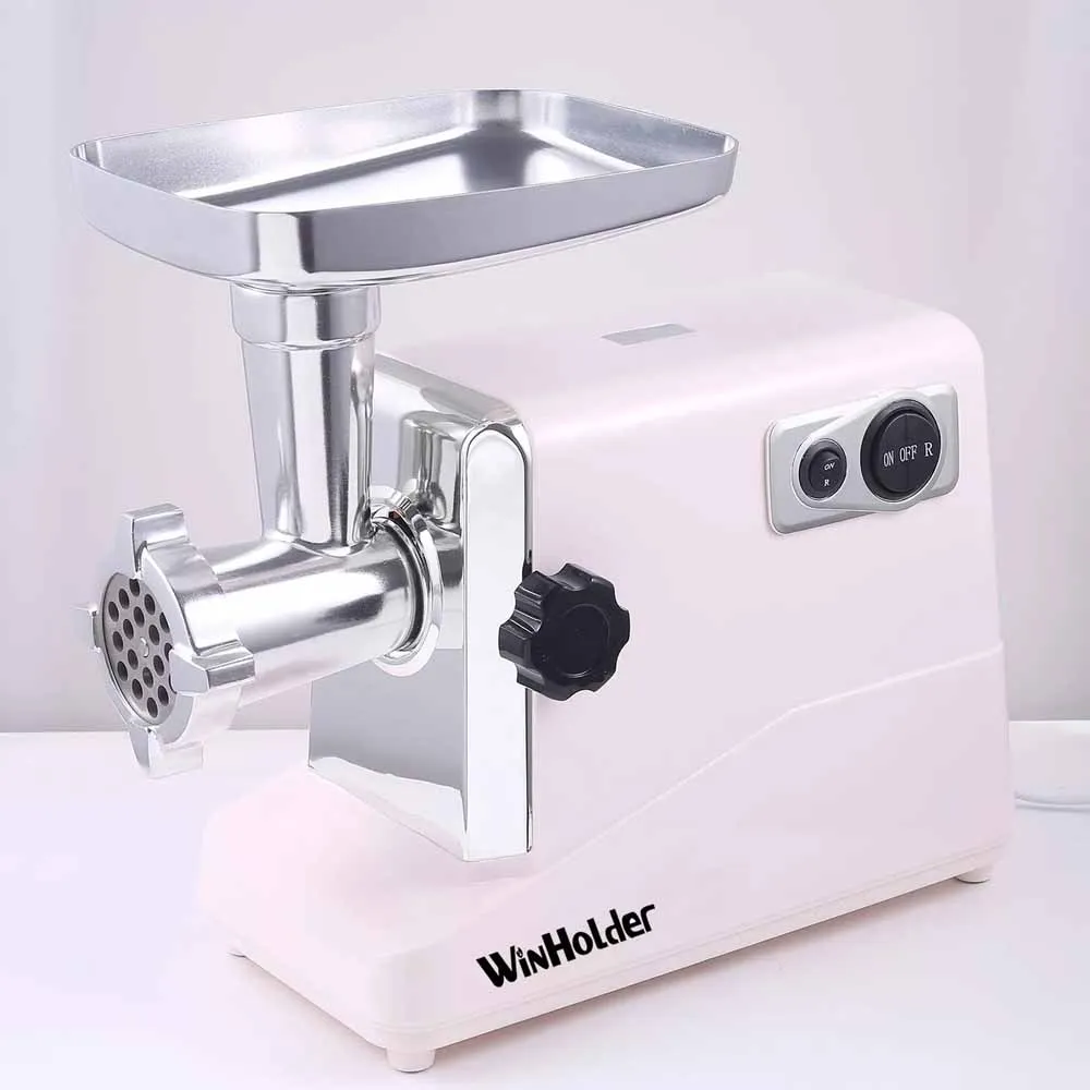 Heavy Duty 3500 Watts Powerful Stainless Steel Kitchen Electric Meat Food Grinder Mincer Sausage Maker Big Capacity with Blades 3