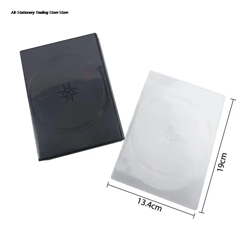 10/12CD Capacity Disc Storage Box Large DVD Case Package Portable Box For Home Cinema Movie Storage Holder Cover
