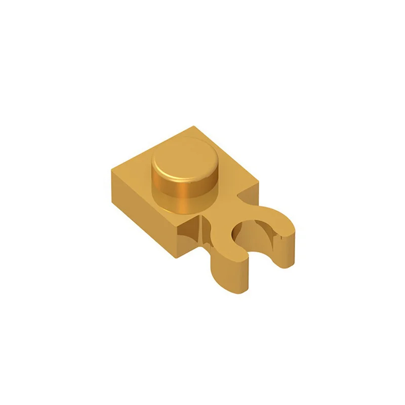 10Pcs 60897 4085 1x1 클립 보드 빌딩 블록 Moc 컬러 액세서리 벽돌 어린이 장난감 조립 선물 상자와 호환 가능