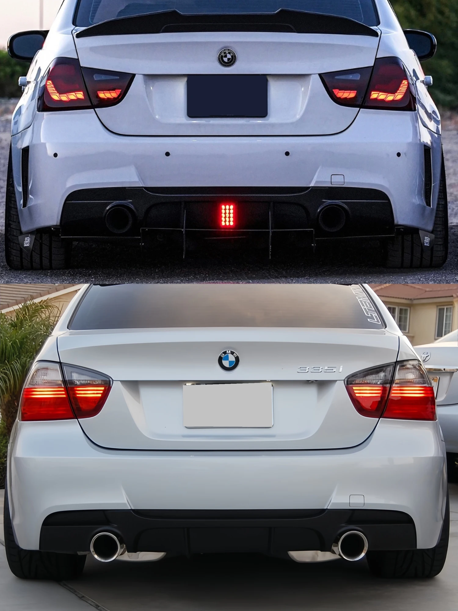 BMW E90. リアディフューザー | Rolling Gears E90 リアディフューザー 2005-2012 BMW E90