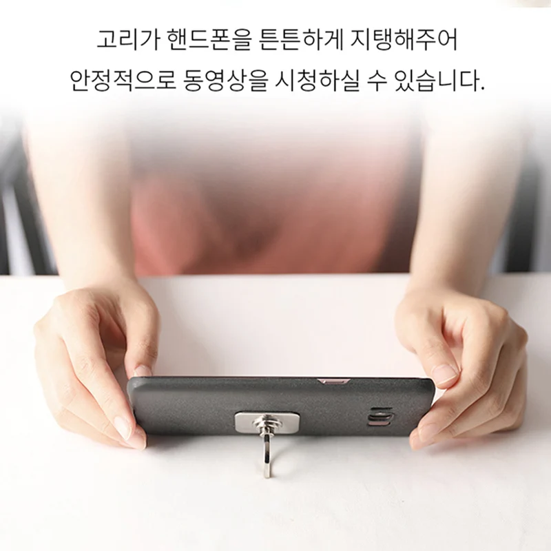 DEAHAN 304 스테인레스 스틸 핑거 링 휴대폰 홀더 스탠드 360 조정 가능한 후크 링 핑거 킥 스탠드 스마트 폰 브래킷