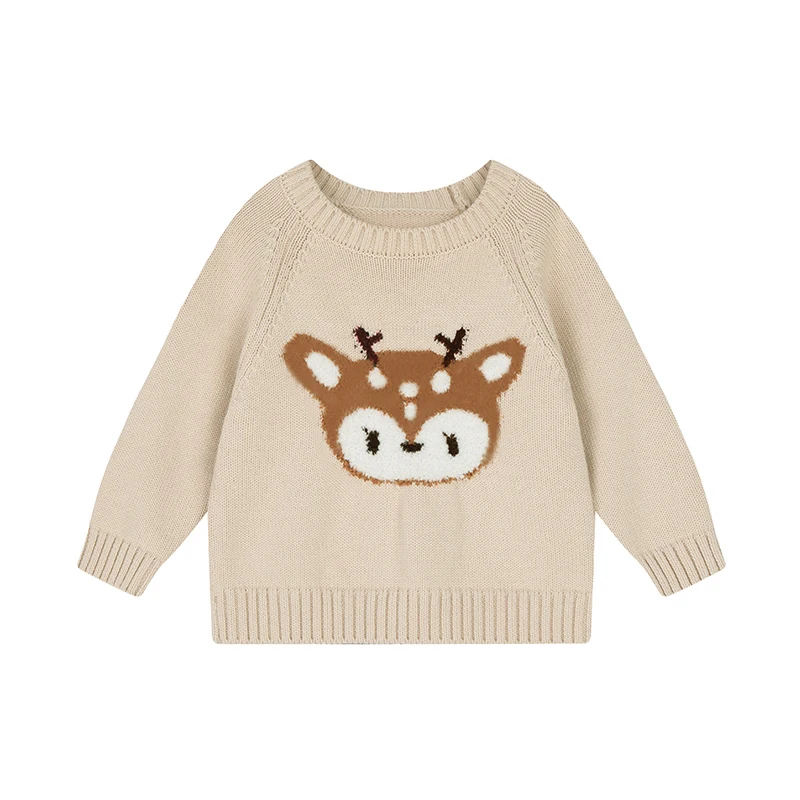 Baby Boys Girls Spring Fall Sweater Clothes Suits Infant Sweater Tops + Pants Newborn Toddler Warm Outwear Clothing knit sweater