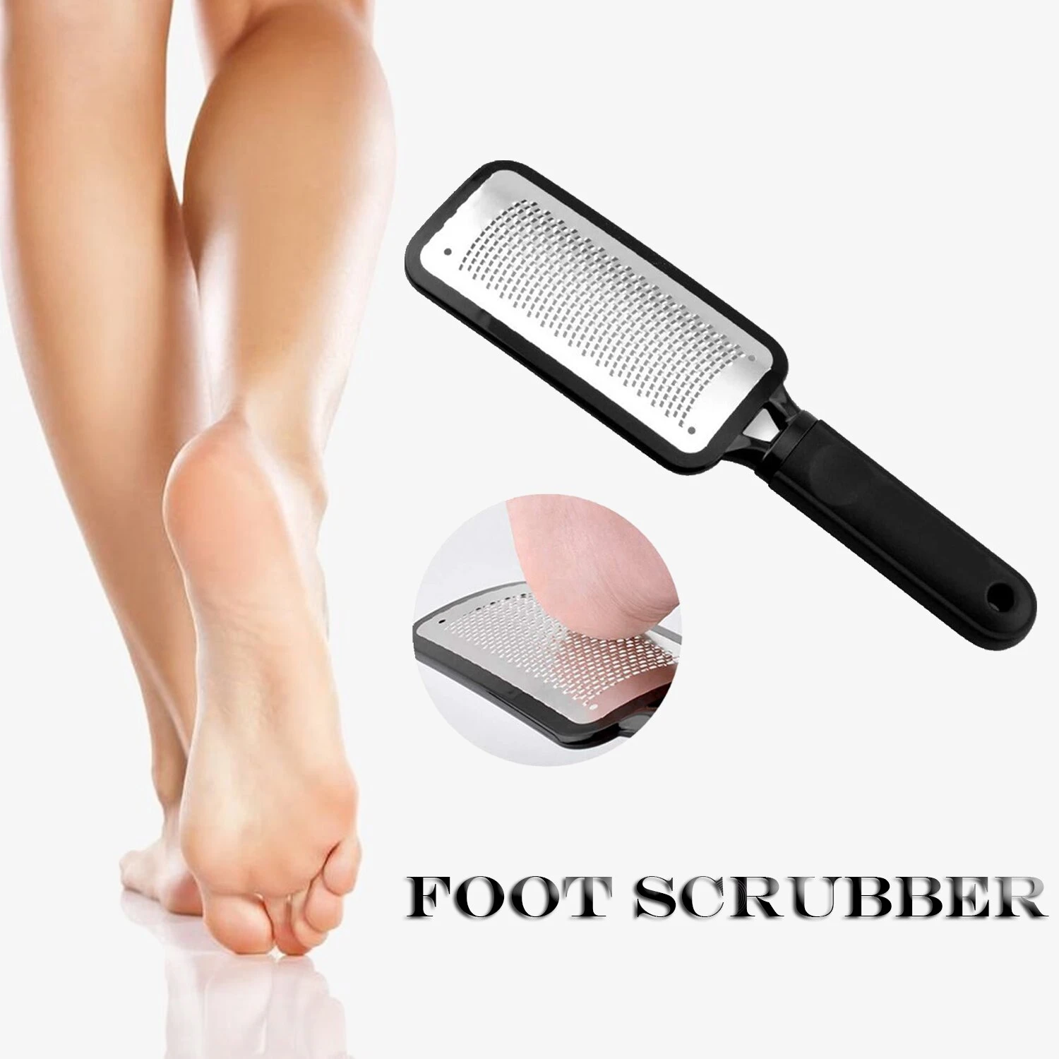Foot File Foot Scrubber Professional Foot Rasp Heel Grater Hard Dead