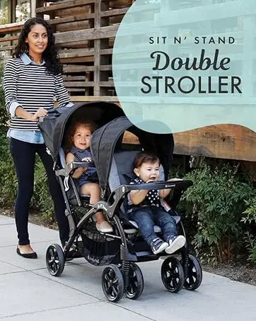 Sit N' Stand Double Stroller