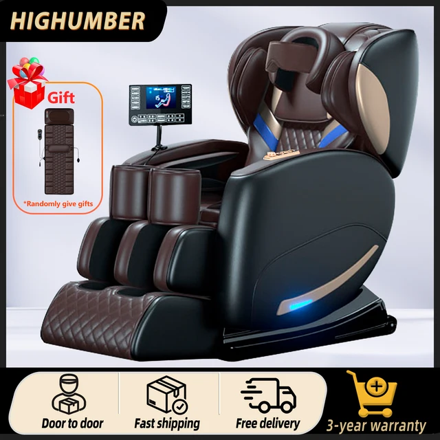 3-year warranty Full Body Massage Chair Zero Gravity 4D Shiatsu Massage Recliner Chair Heating Function luetooth Music Airbags