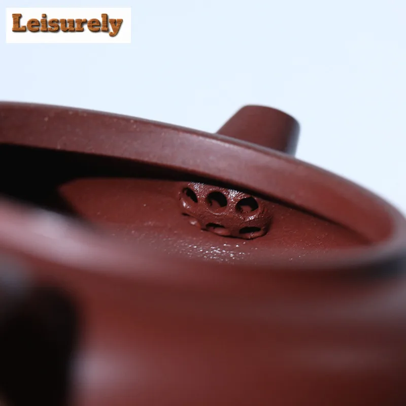 230ml Boutique Yixing Purple Clay Teapots Handmade Flowers Pot Raw Ore Purple Mud Kettle With Strainer Zisha Tea Set Accessories