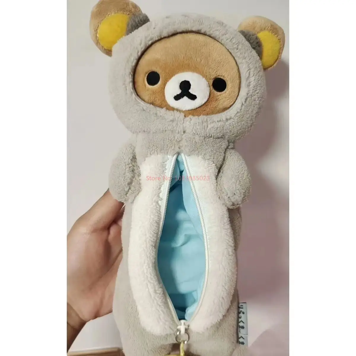 Kawaii Rilakkuma Bee مقلمة قطيفة للأطفال الفتيات ا...