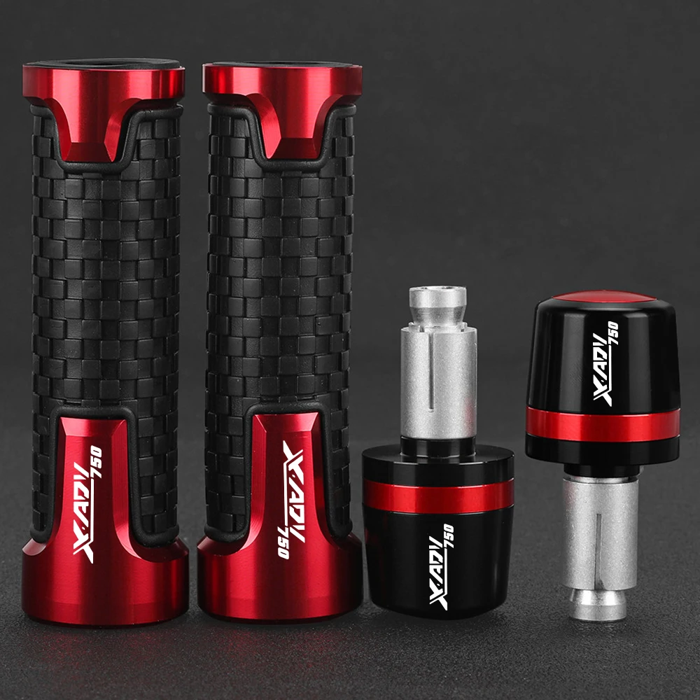

For Honda X-ADV750 XADV 750 2017-2023 2022 2021 2020 X ADV750 Motorcycle 7/8'' 22MM Handle Bar Cap End Plugs Handlebar Grips