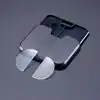 2pcs Liquid Silicone Bifocal Reading Lens Stick-on Presbyopic Lenses Magnification Reusable Bifocal Lenses1.0 1.5 2.0 2.5 3.0 1