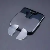 2pcs Liquid Silicone Bifocal Reading Lens Stick-on Presbyopic Lenses Magnification Reusable Bifocal Lenses1.0 1.5 2.0 2.5 3.0 1