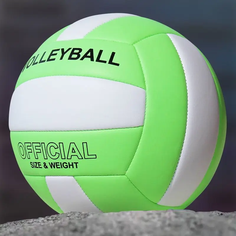 Volleyball Ball Volleyball Trainer Standard Size 5 PVC Wear-resistant Explosion Proof Training Game High Bouncy Machine Seam Beach